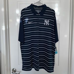 Nike dri fit Yankees polo